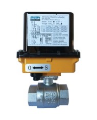 4111 JS - 2 vie Filetto G 1/2" - 3" - Valvole con attuatore elettrico