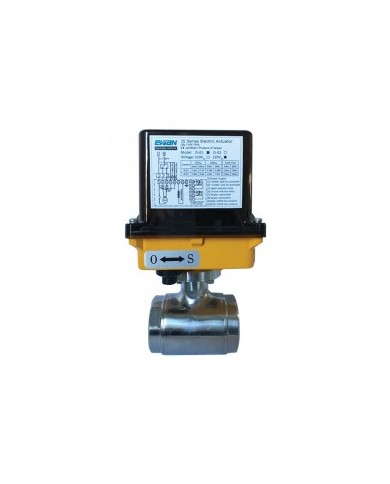 5110 JS - 2 vie Filetto G1/2"-1 1/2" - Valvole con attuatore elettrico