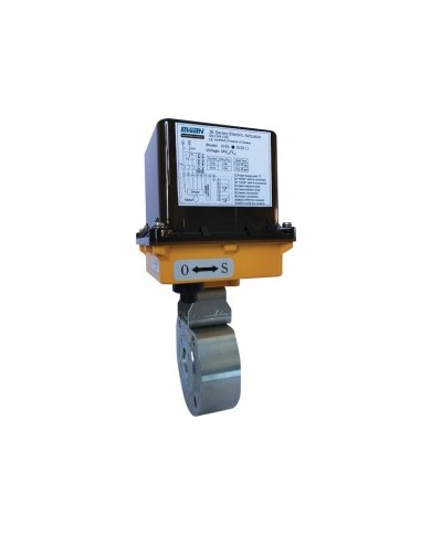 5414 JS - 2 Vie Wafer Flangia DN 15/40 - Valvole con attuatore elettrico