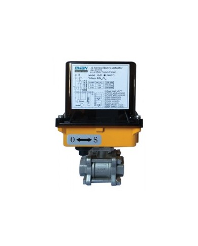 6460 JS - WAFER DN40-65 - Valvole con attuatore elettrico