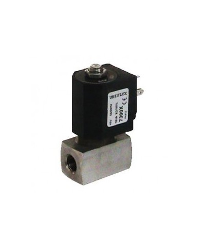 D299 - Inox 2/2 NC/NA Filetto G1/4" - A comando diretto