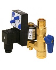 B200 - Brass 2/2 NC/NA Threaded G3/8"-1"