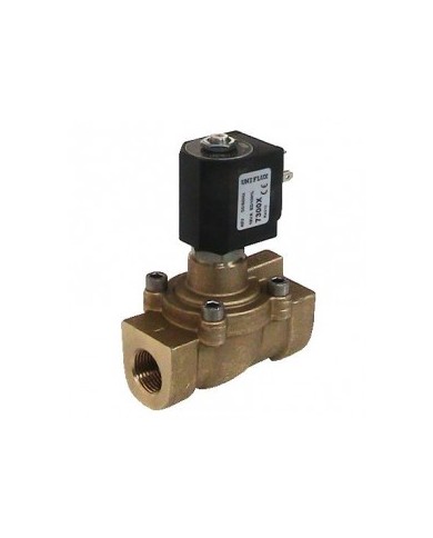 D230 - Ottone 2/2 NC/NA Alta pressione - Servopilotate