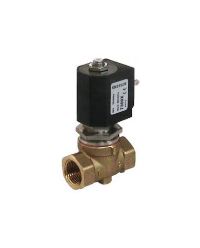 D630 - Ottone 2/2 NC Alta Pressione-Temperatura - Servopilotate