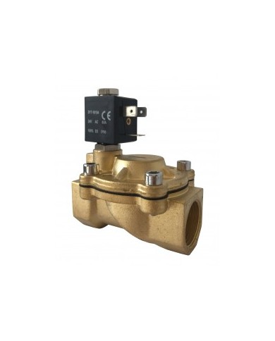 SLM Series - Ottone 2/2 NC Filetto G 1/2"- 1" - Servopilotate