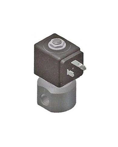 121V - Inox 2/2 NC Filetto G1/4" - A comando diretto