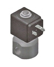 121V - Inox 2/2 NC Filetto G1/4" - A comando diretto