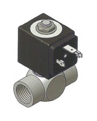 201LG - Inox 2/2 NC Filetto G1/4"-1/2" - A comando diretto