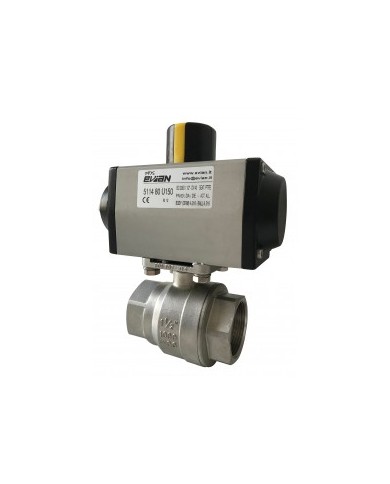 5114 - 2 Vie Filetto 1/4"-2 1/2" - Filettate