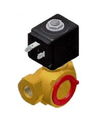 7221 - Brass 2/2 NC Threaded 3/8"-1/2"