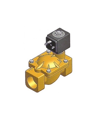 7321 - Ottone 2/2 NC/NA Filetto G3/8"-3" - Servopilotate