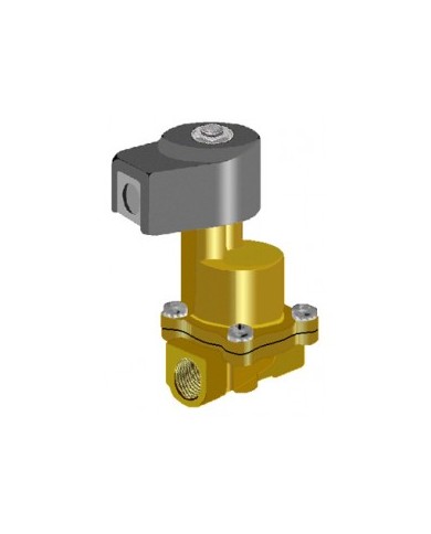 73218 - Ottone 2/2 NC per Vapore + 180°C - Servopilotate