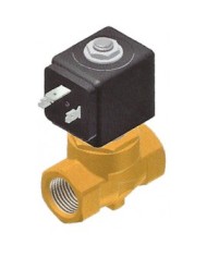 E321K - Ottone 2/2 NC Filetto G3/8"-1/2" - Servopilotate