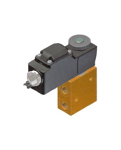 U133X01 - Ottone 3/2 UN Filetto 1/4" NPT-F - Per Controllo di Processo