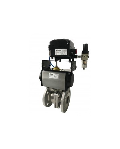 5212 - Acciaio Inox CF8M - V BALL - Flangiate