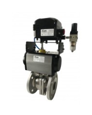 5212 - Acciaio Inox CF8M - V BALL - Flangiate