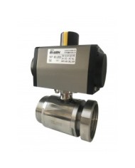 5070 - 2 Vie DIN M/F DN15 - 100 - Acciaio Inox Lucidate