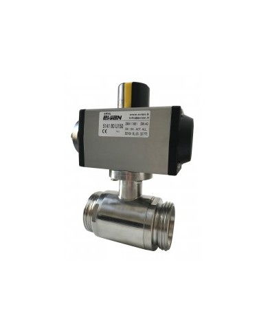 5140 - 2 Vie DIN 11851 DN10/DN 100 - Acciaio Inox Lucidate